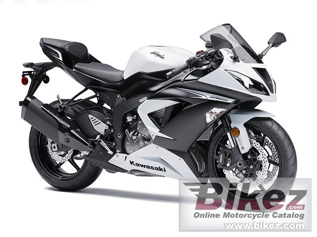 Big Kawasaki ninja zx -6r abs picture and wallpaper from Bikez.com